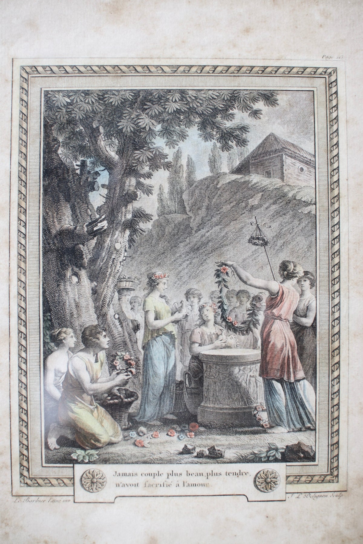 Framed Italian Print