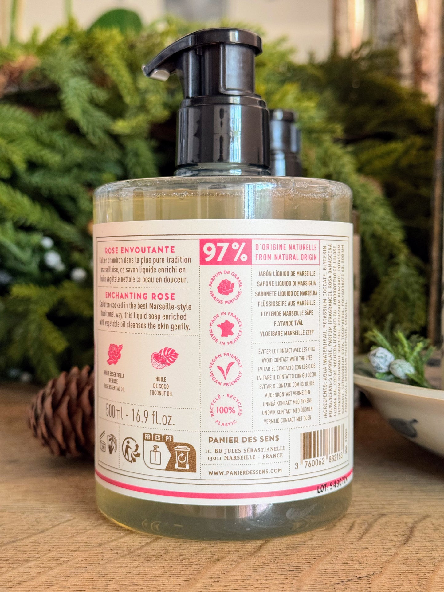 Panier Des Sens Liquid Marseille Soap