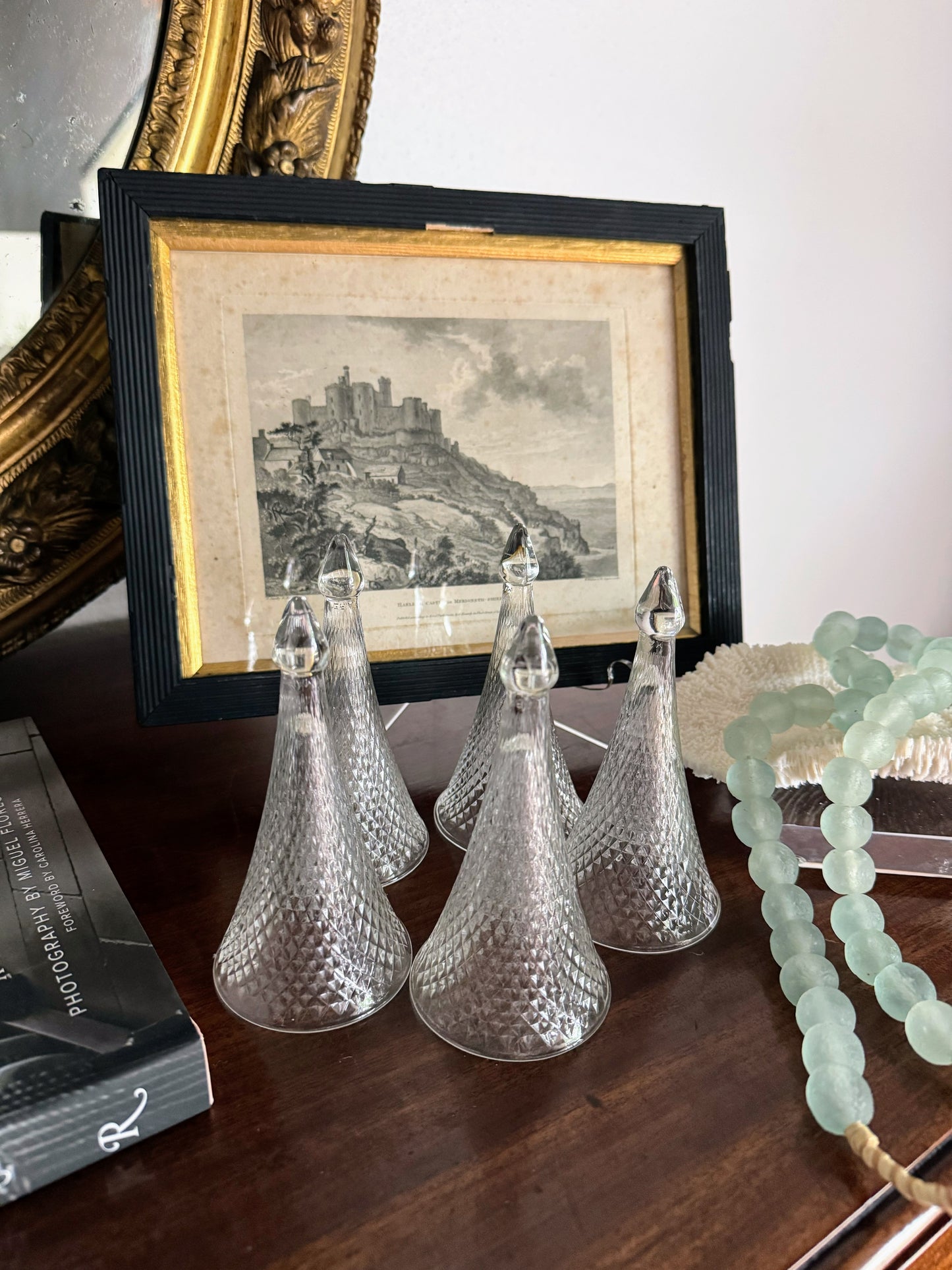 Set of Five Henri Marie Champagne Glasses