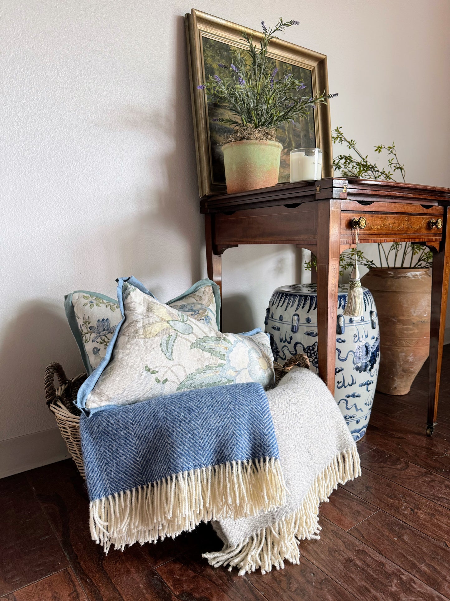 English Wool Throw