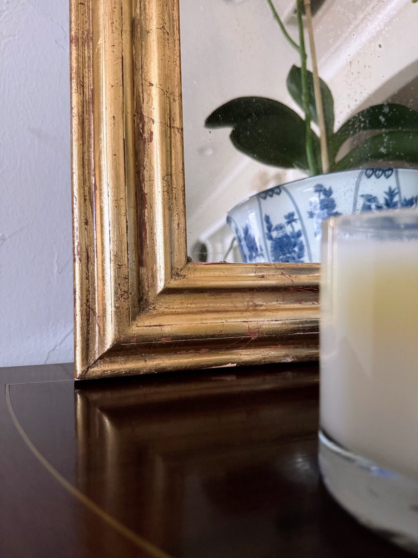 French Louis Philippe Petite Mirror