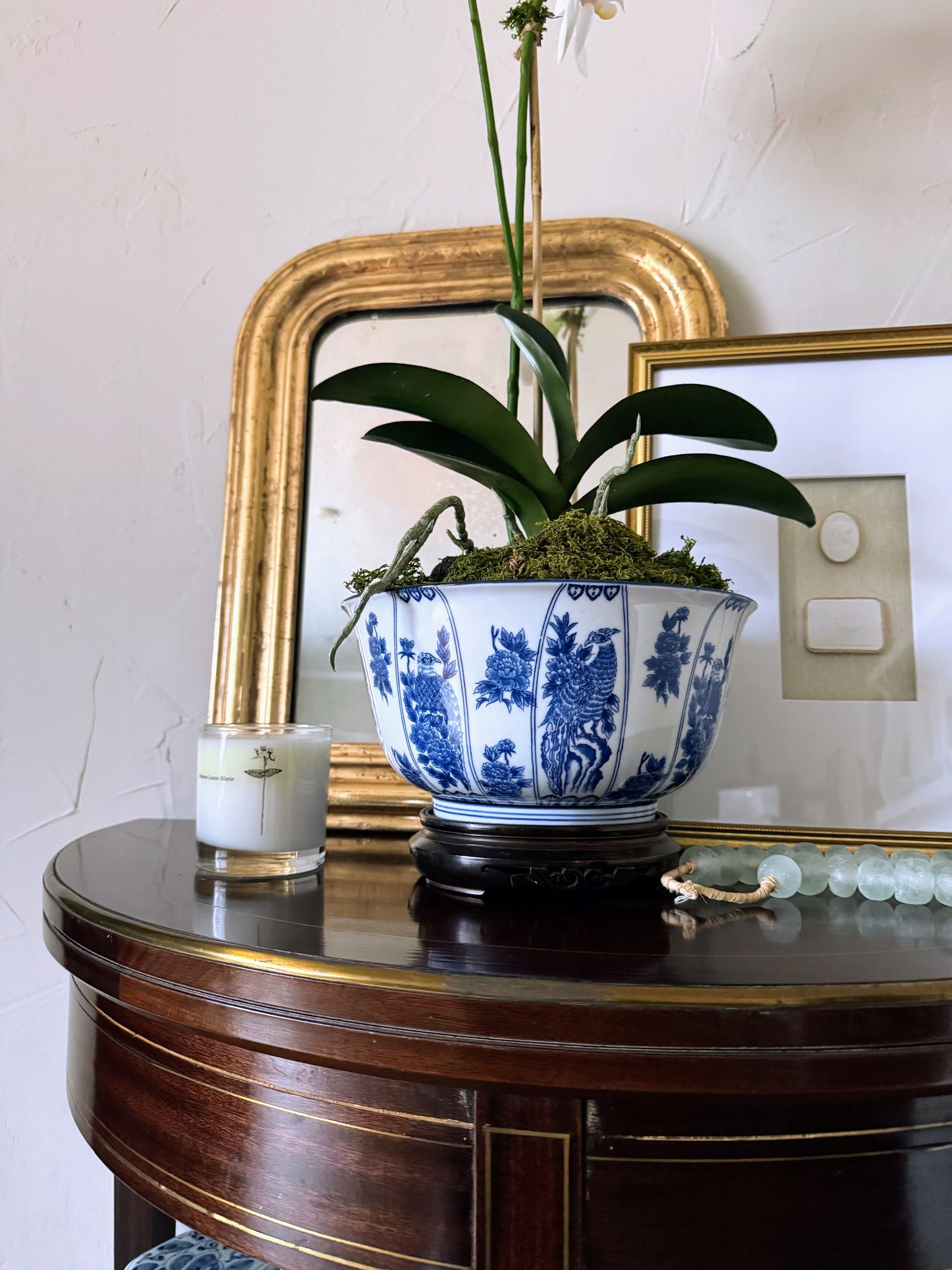 French Louis Philippe Petite Mirror