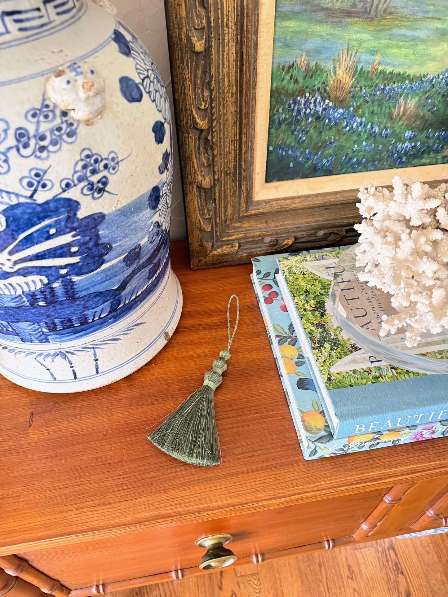 Aix-en-Provence Tassel (In Bleu, Blanc, & Vert)