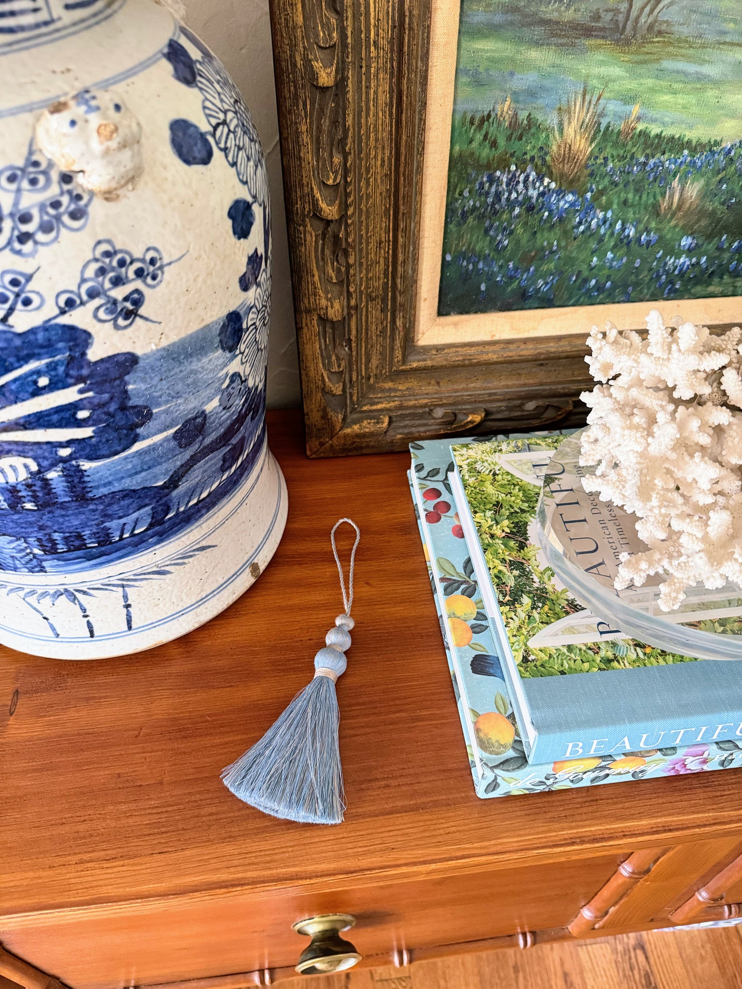 Aix-en-Provence Tassel (In Bleu, Blanc, & Vert)