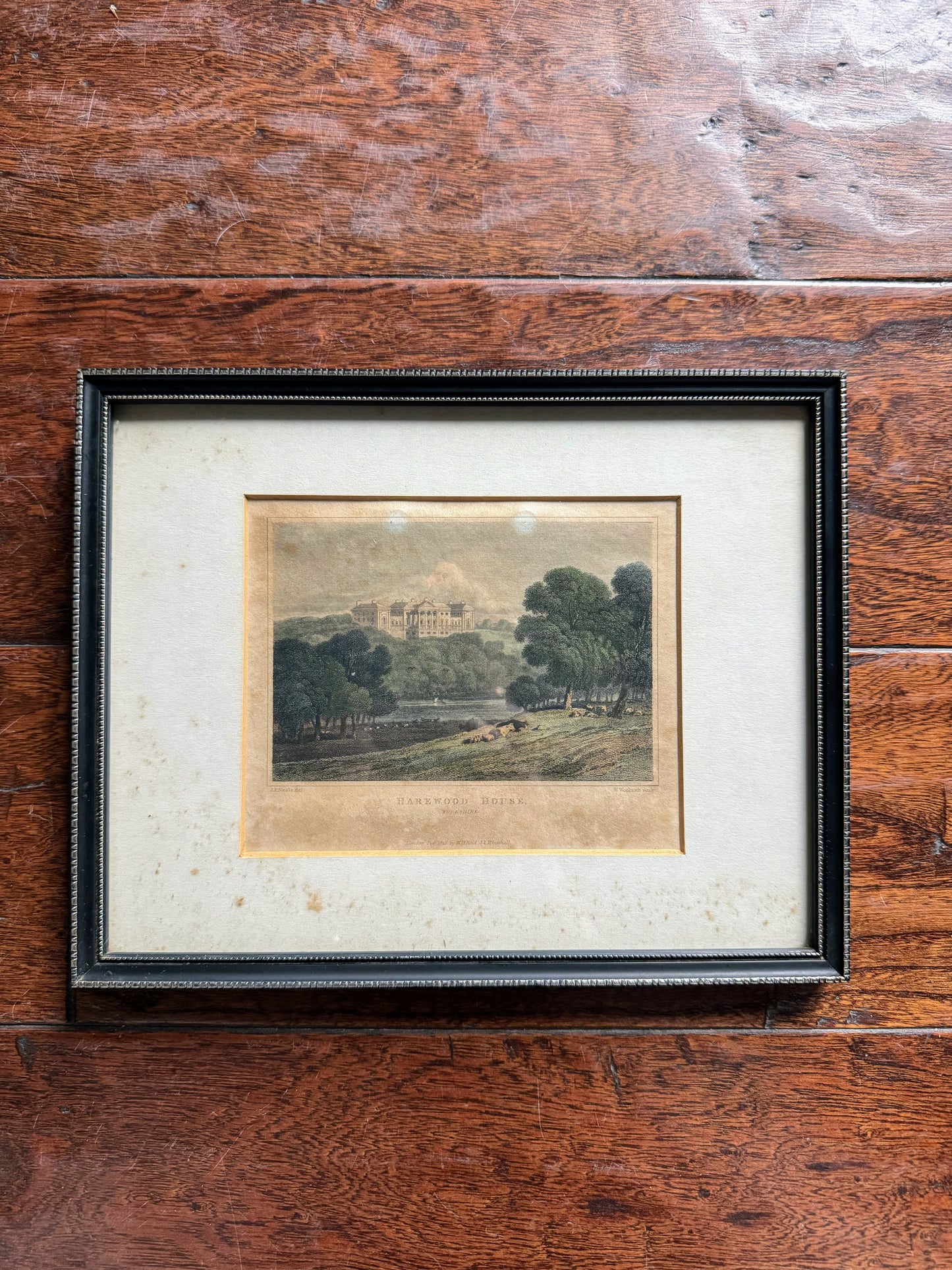 Framed English Print: Harewood House