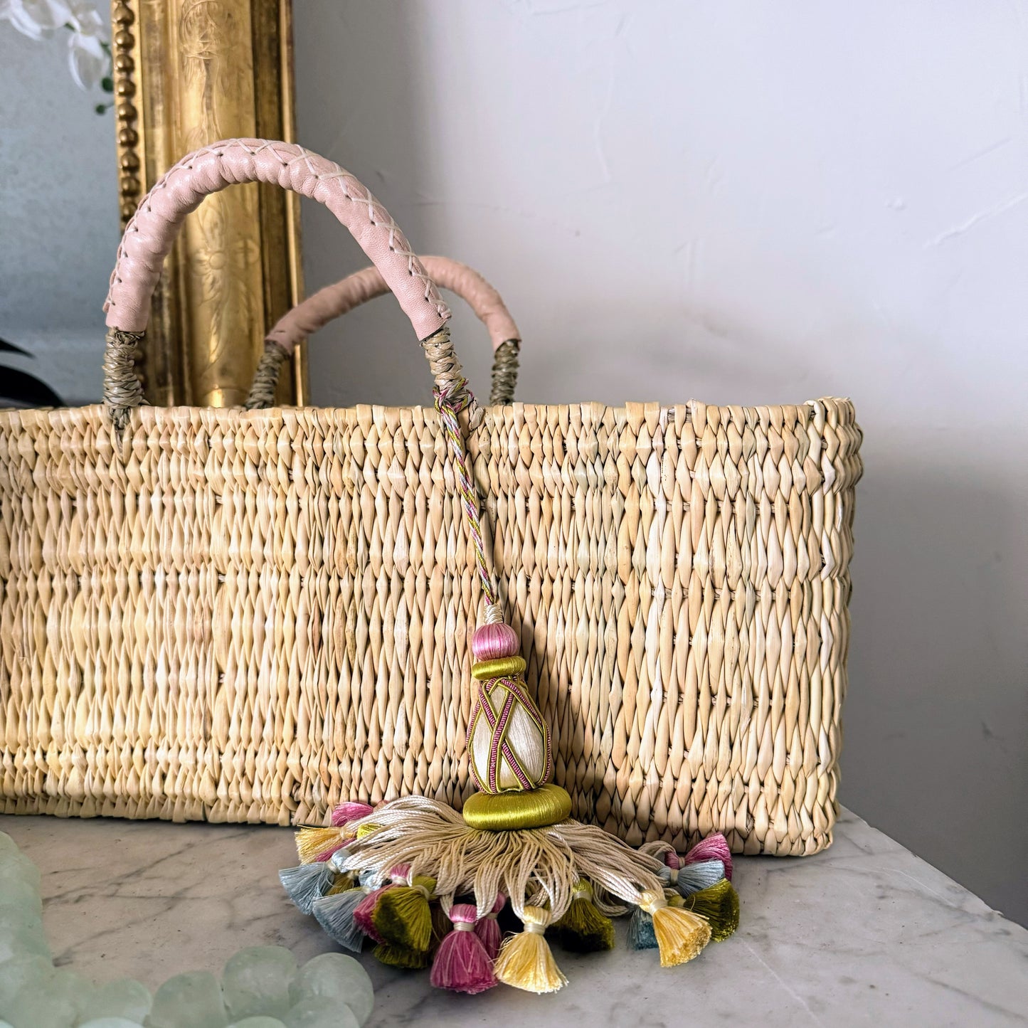 Lille Tassel in Rose