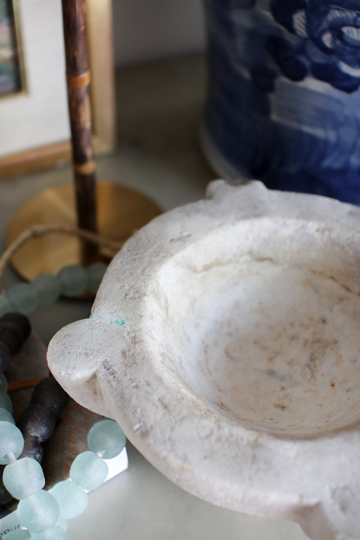 Italian Marble Mortar