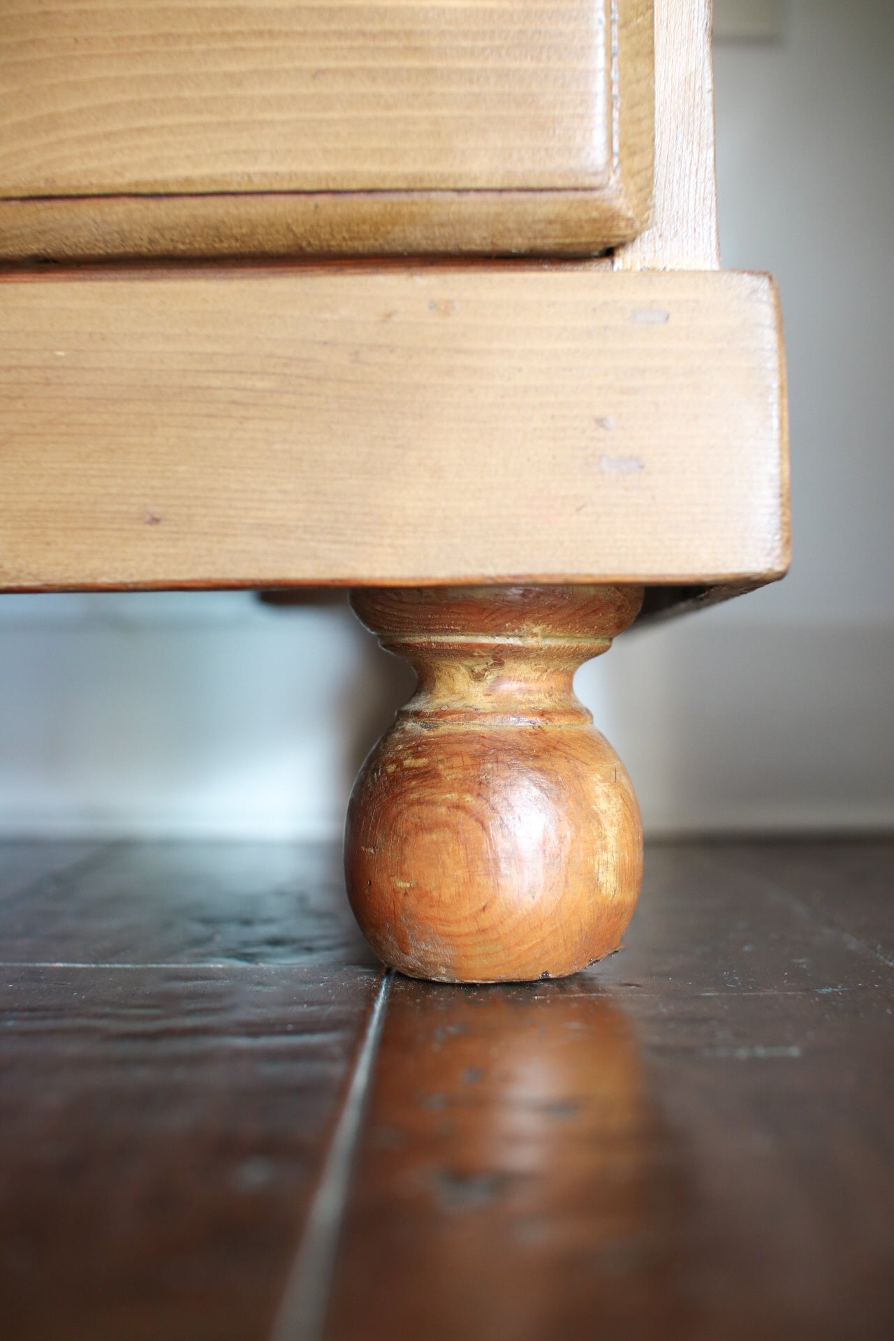 English Victorian Pine Chest