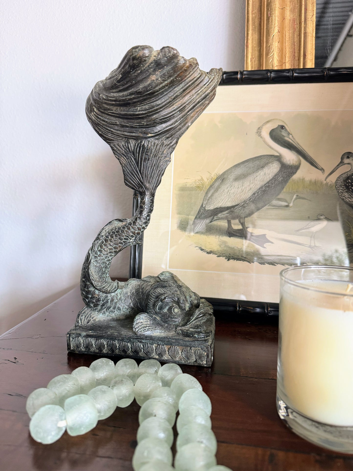 Pair of Vintage French Koi Fish