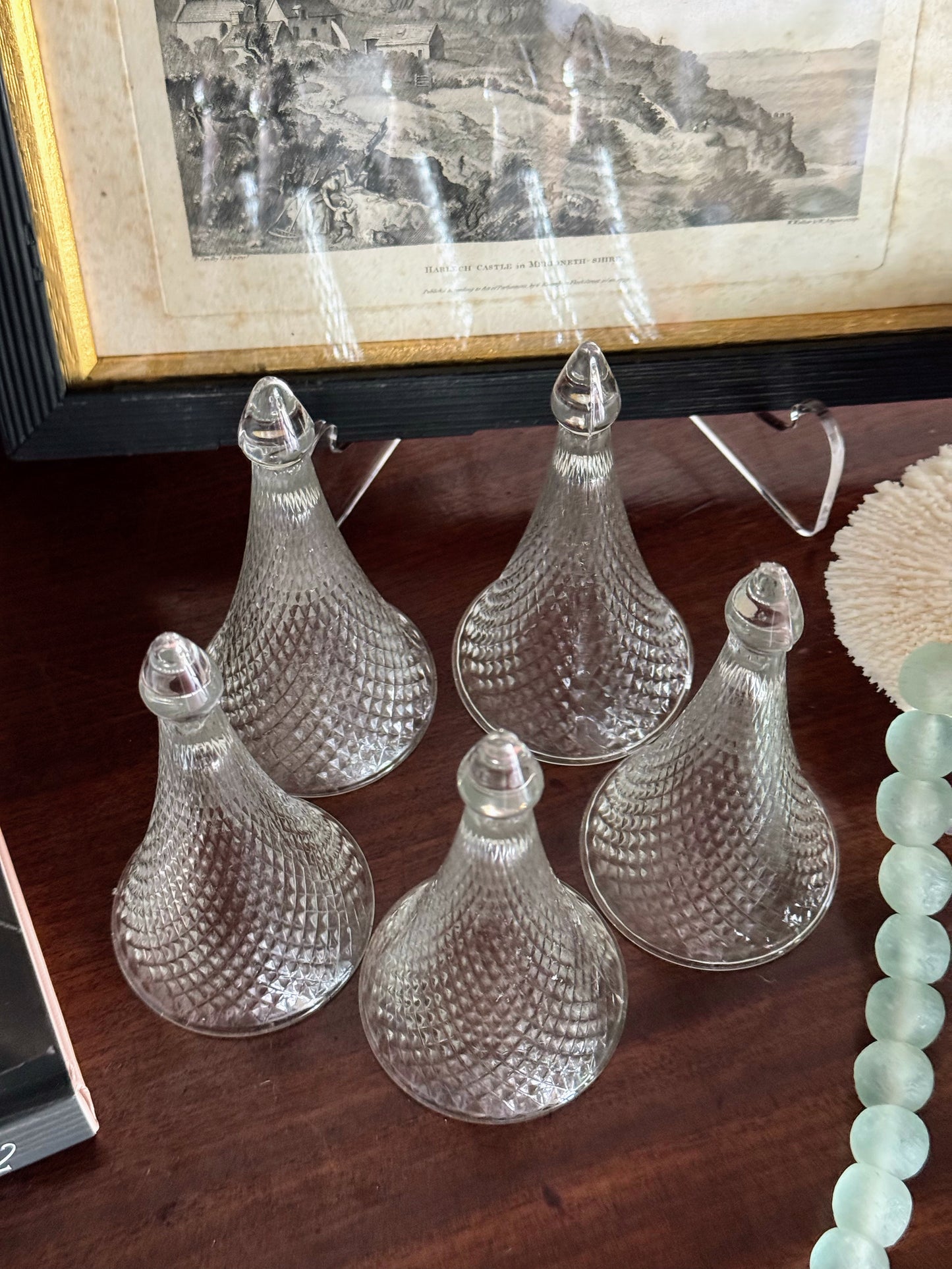 Set of Five Henri Marie Champagne Glasses
