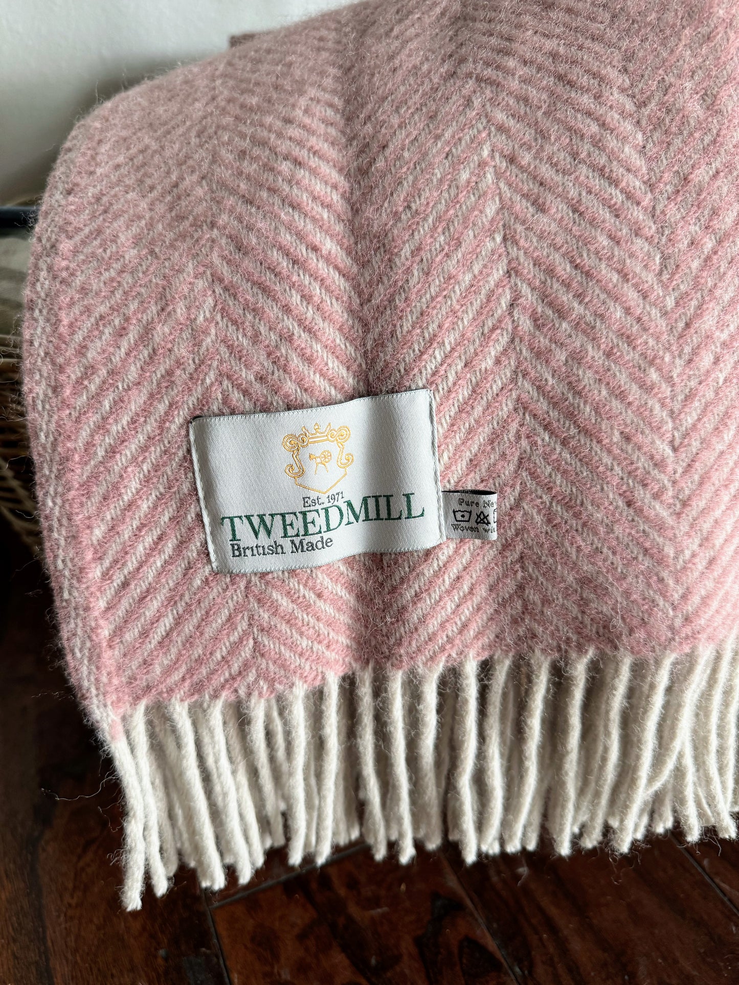 English Wool Throw