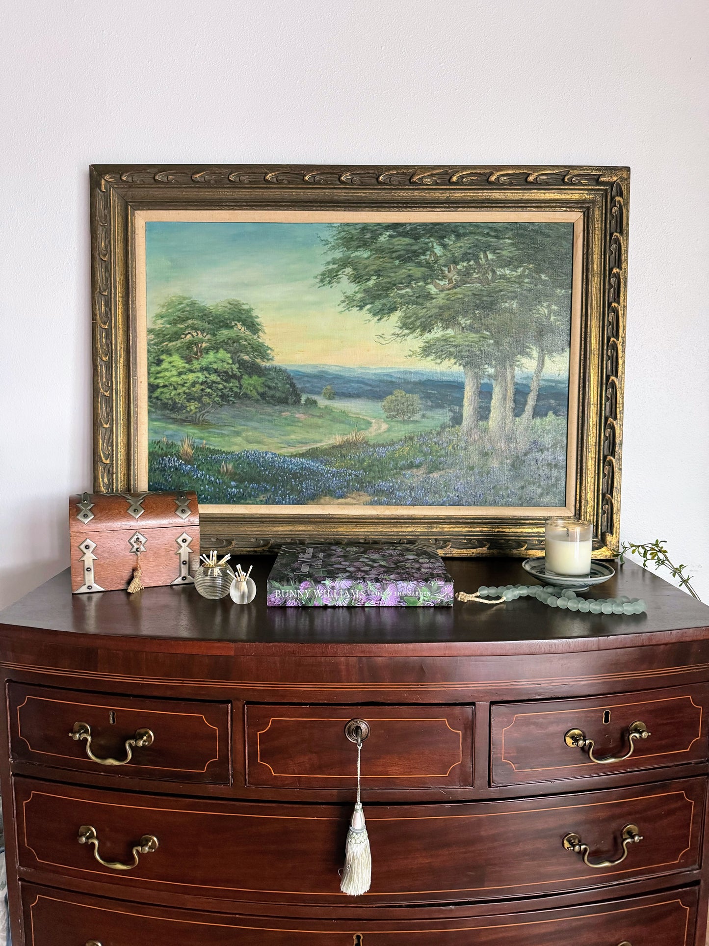 Signed Painting of Texas Bluebonnets