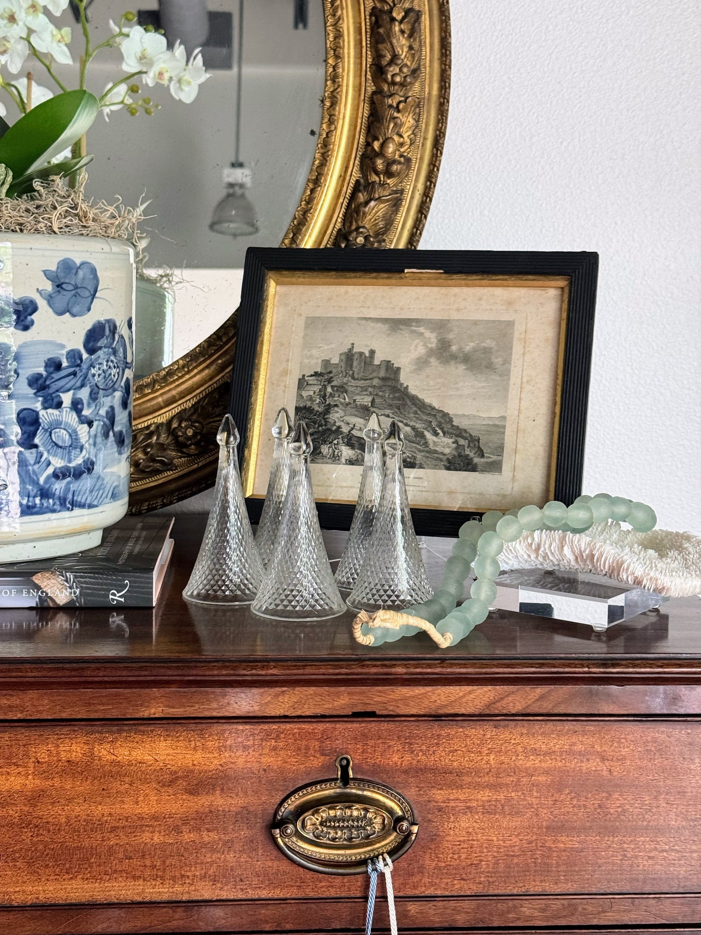 Set of Five Henri Marie Champagne Glasses