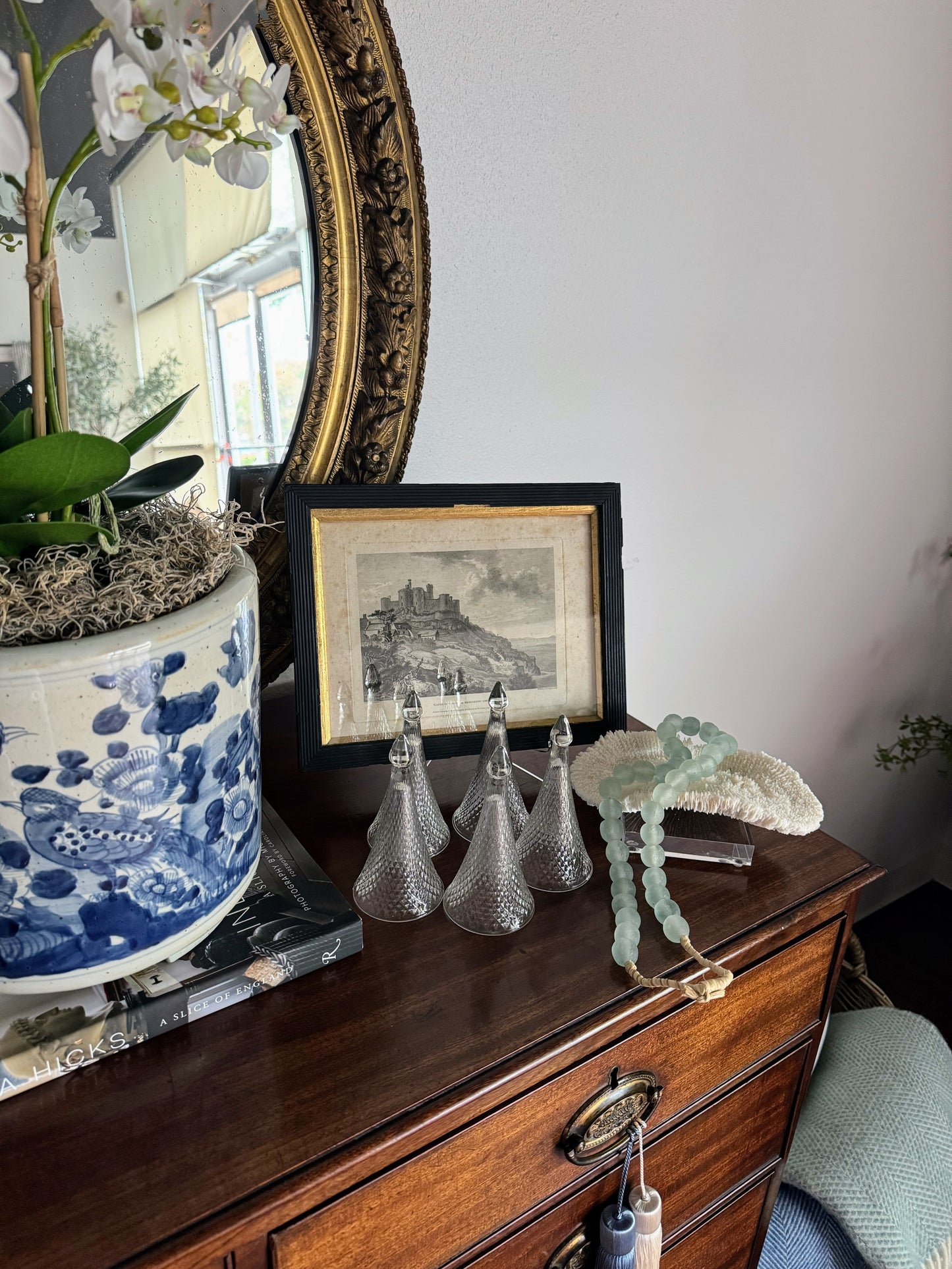 Set of Five Henri Marie Champagne Glasses