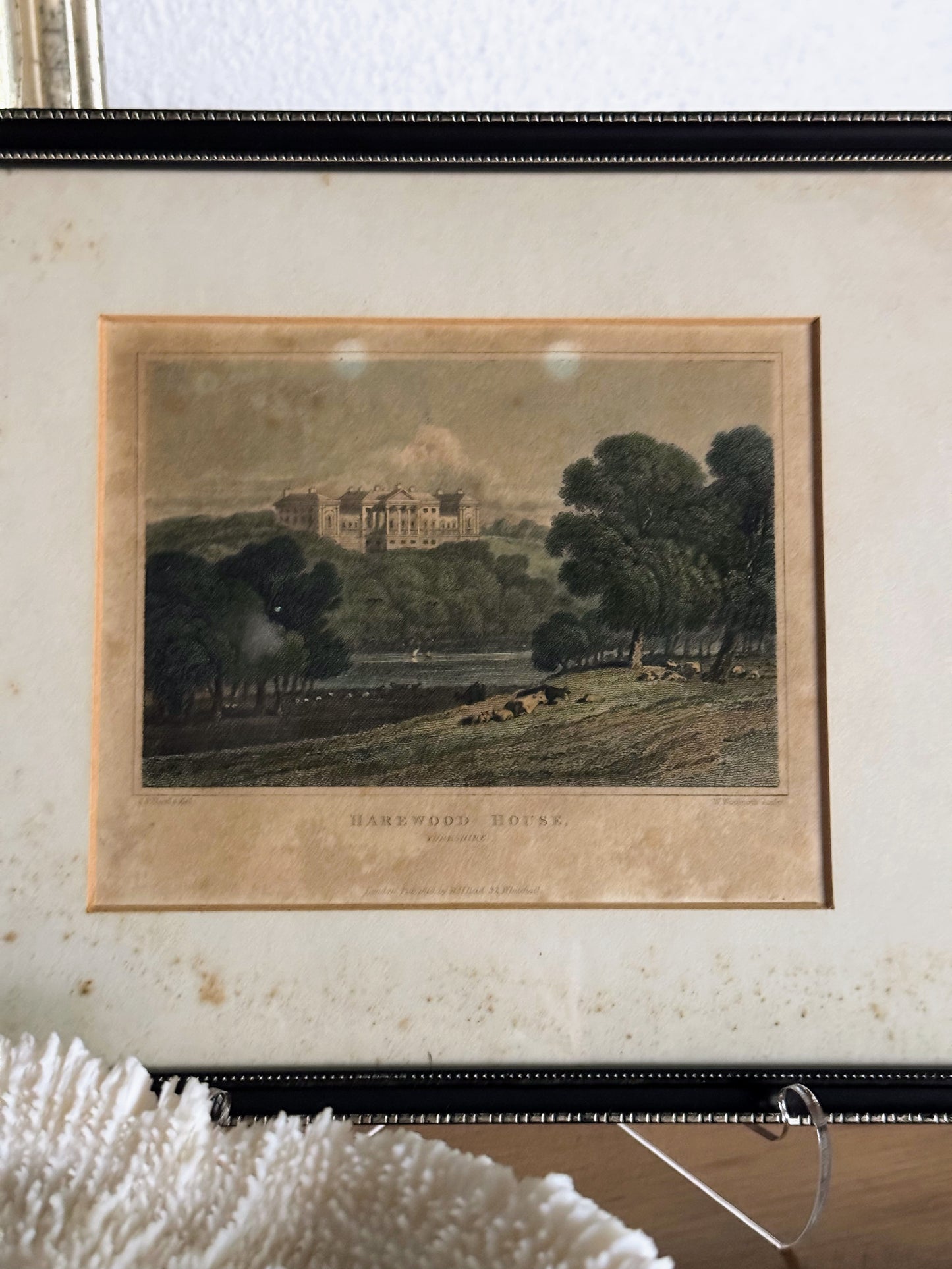 Framed English Print: Harewood House