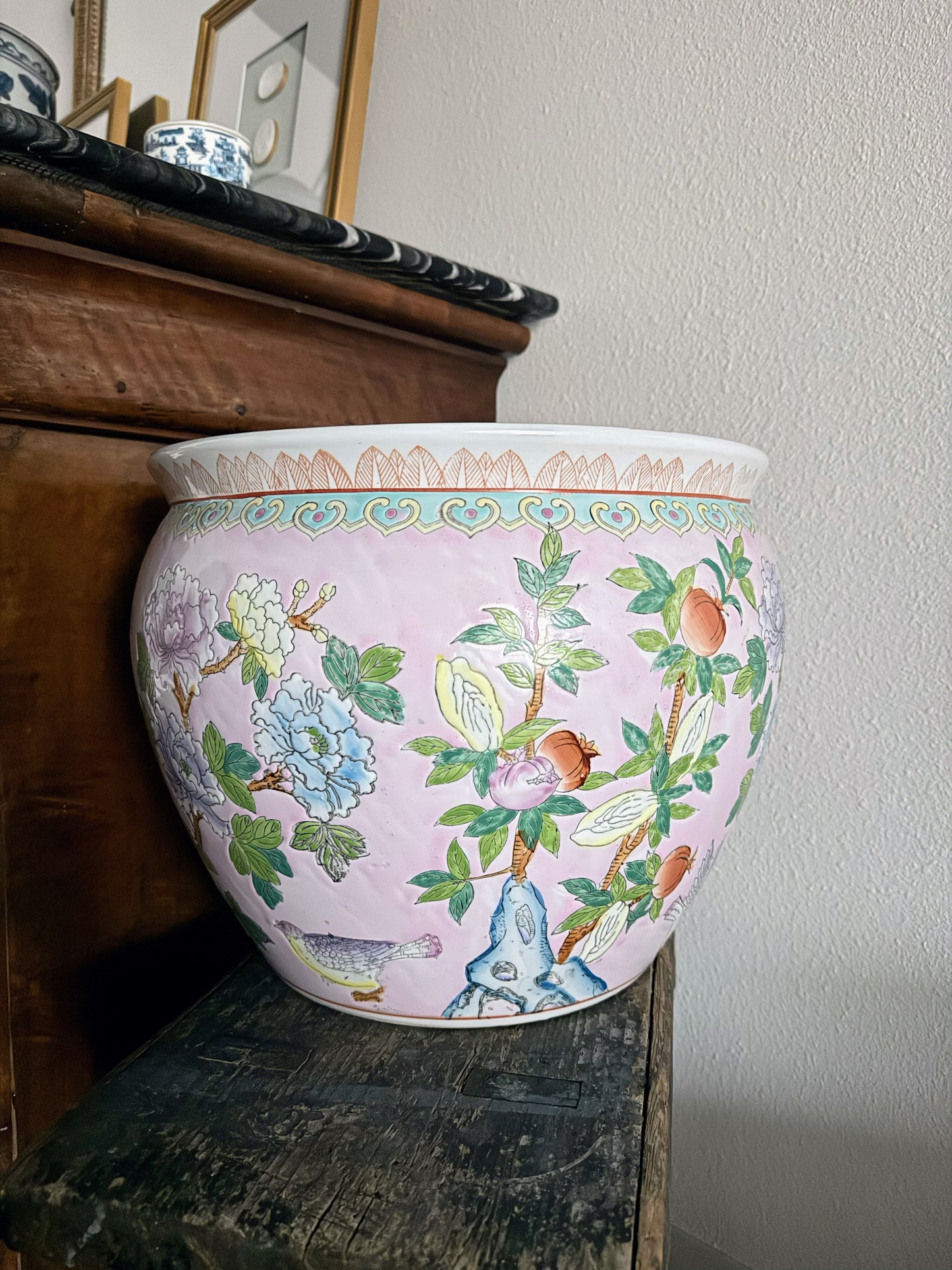 Koi Fish Bowl Planter