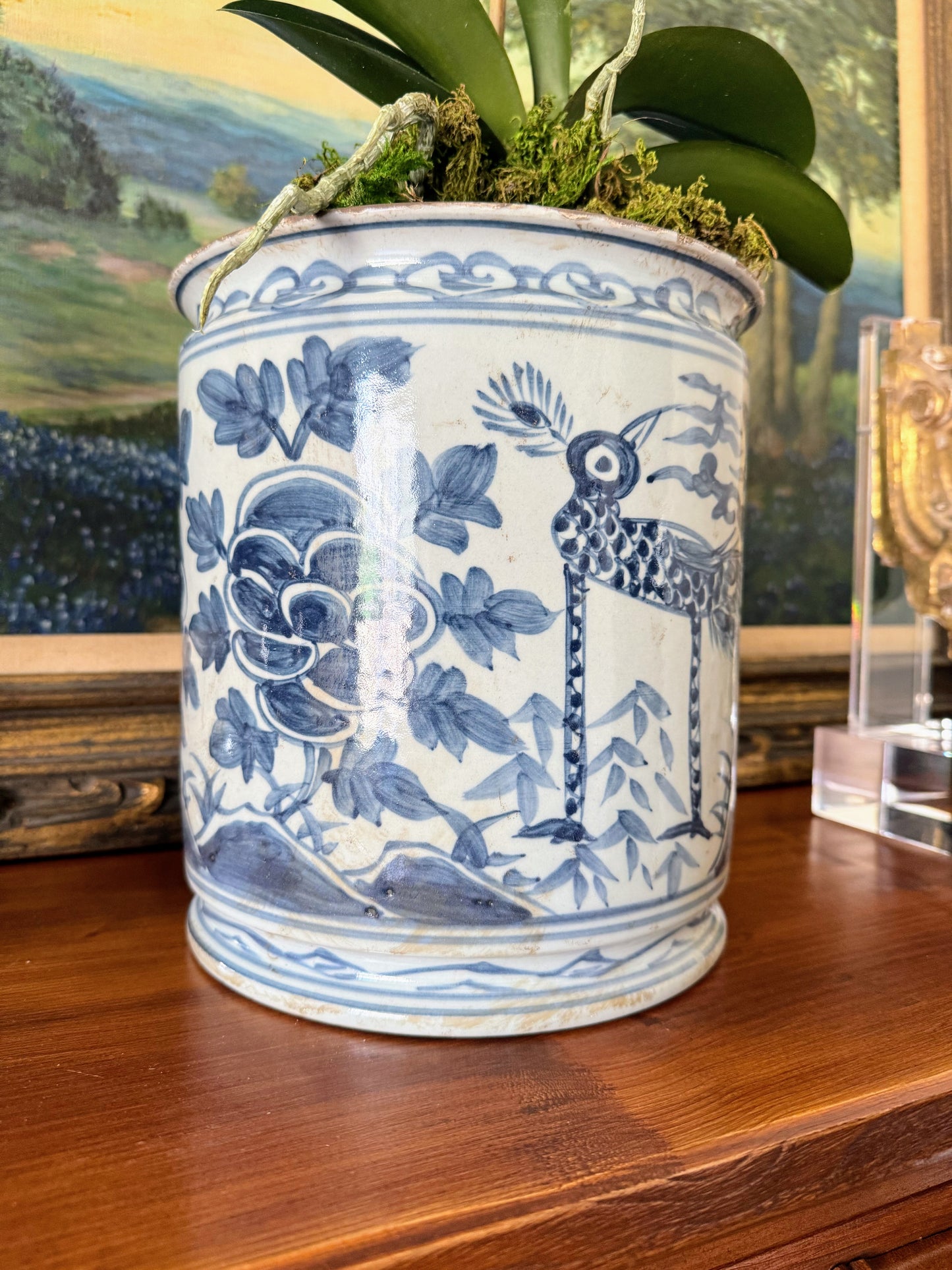 Jardin des Oiseaux Orchid Cache Pot