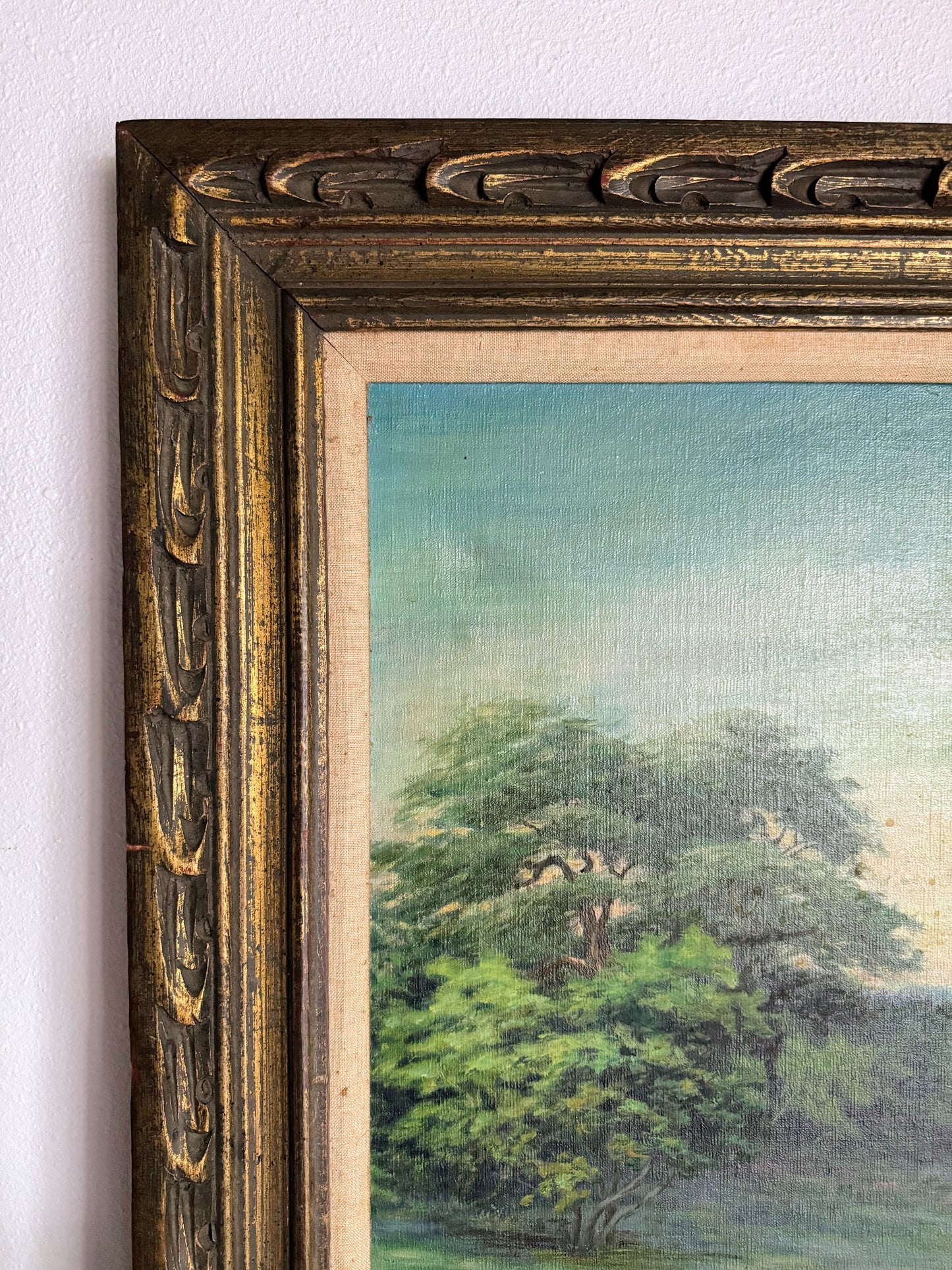 Signed Painting of Texas Bluebonnets
