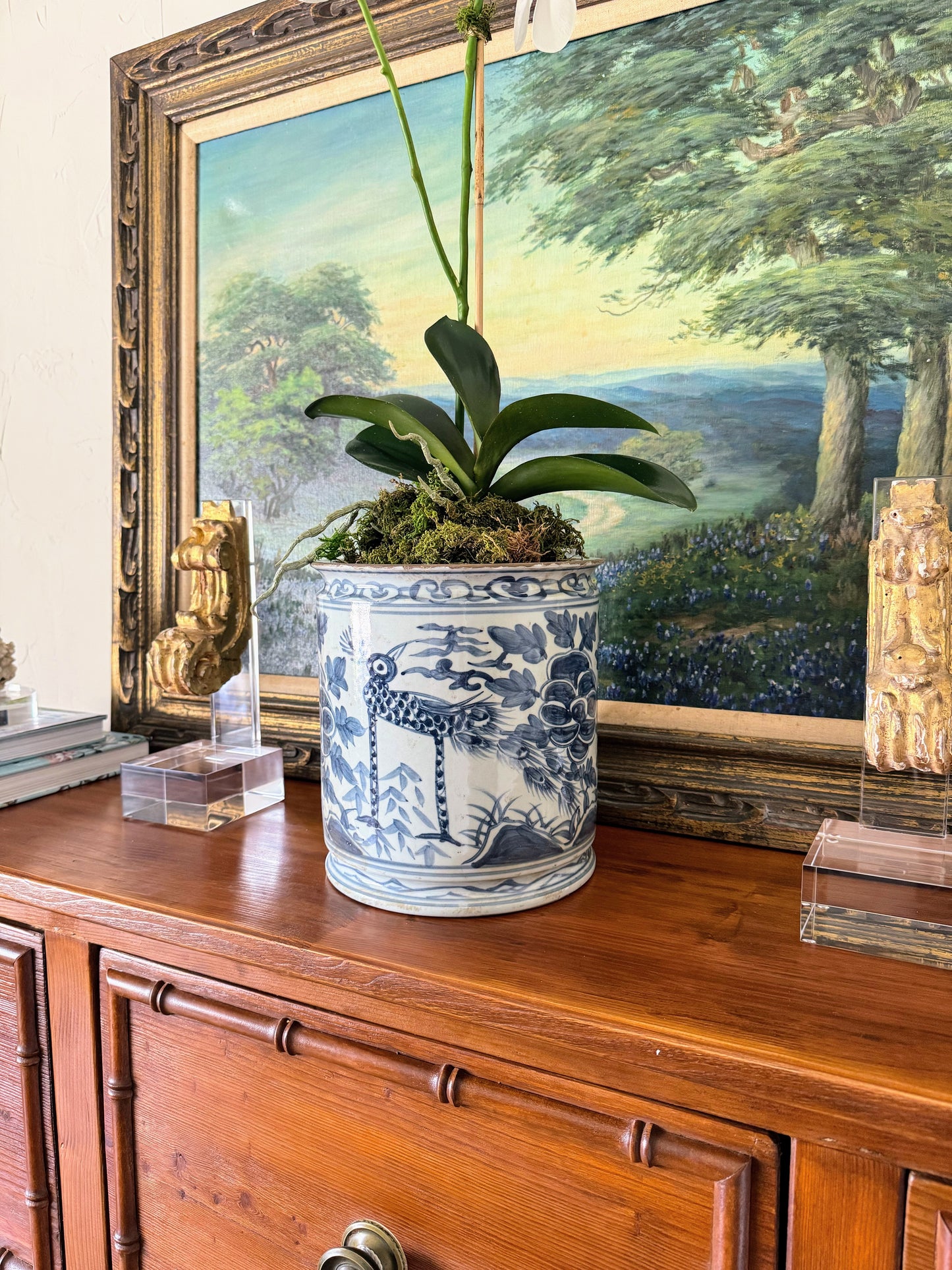 Jardin des Oiseaux Orchid Cache Pot