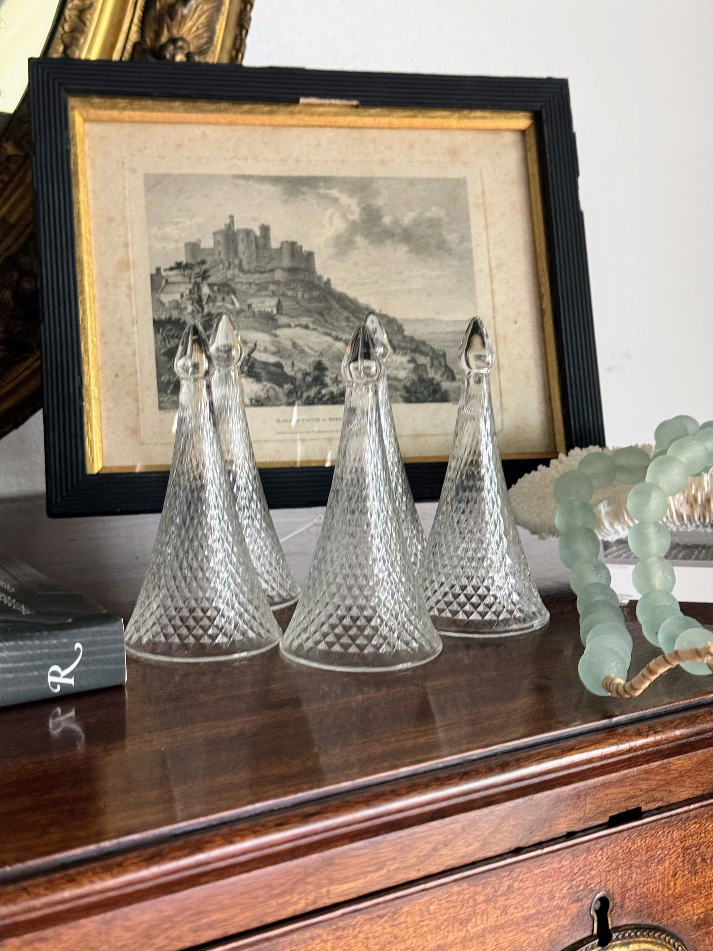 Set of Five Henri Marie Champagne Glasses