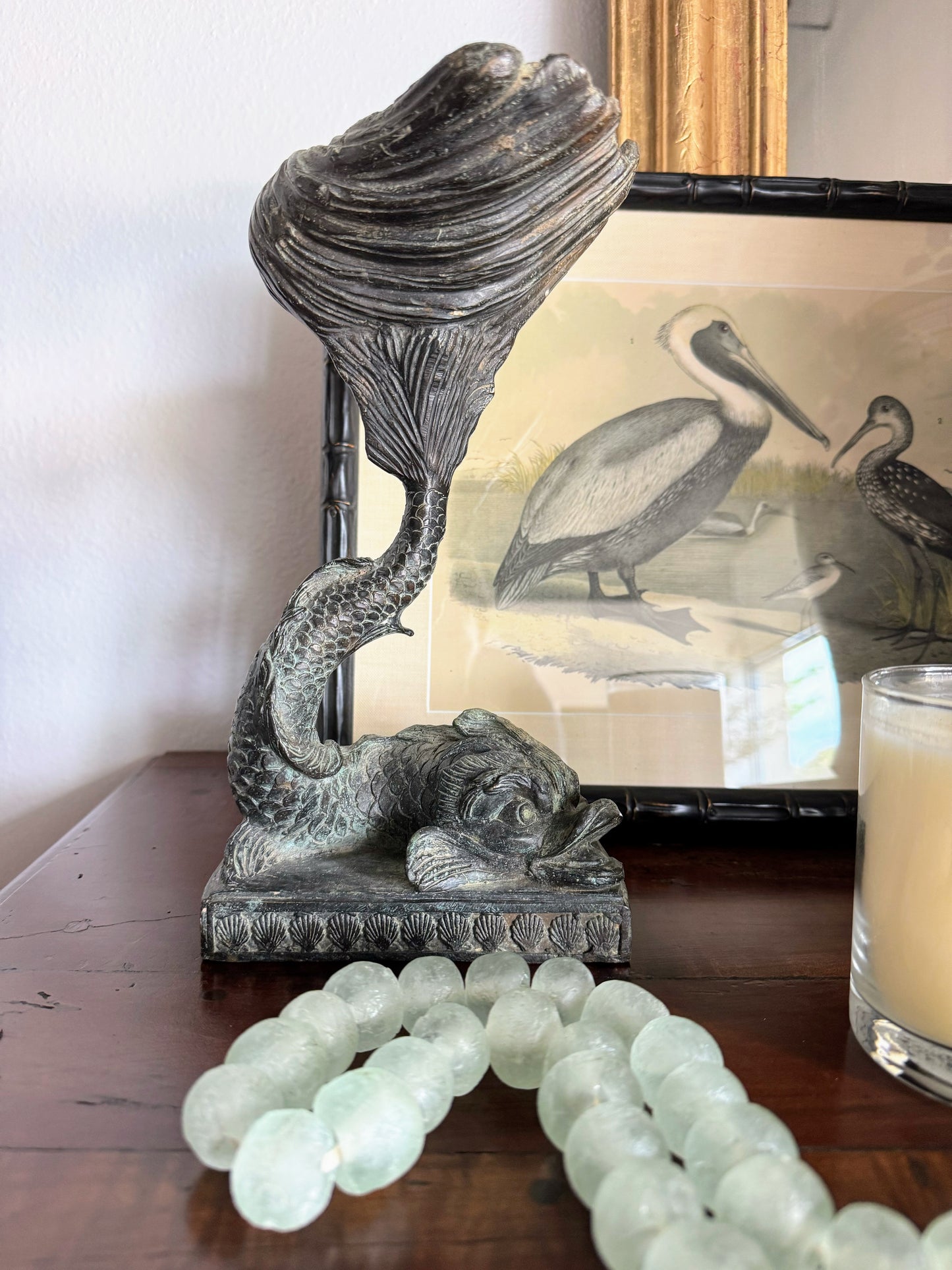 Pair of Vintage French Koi Fish