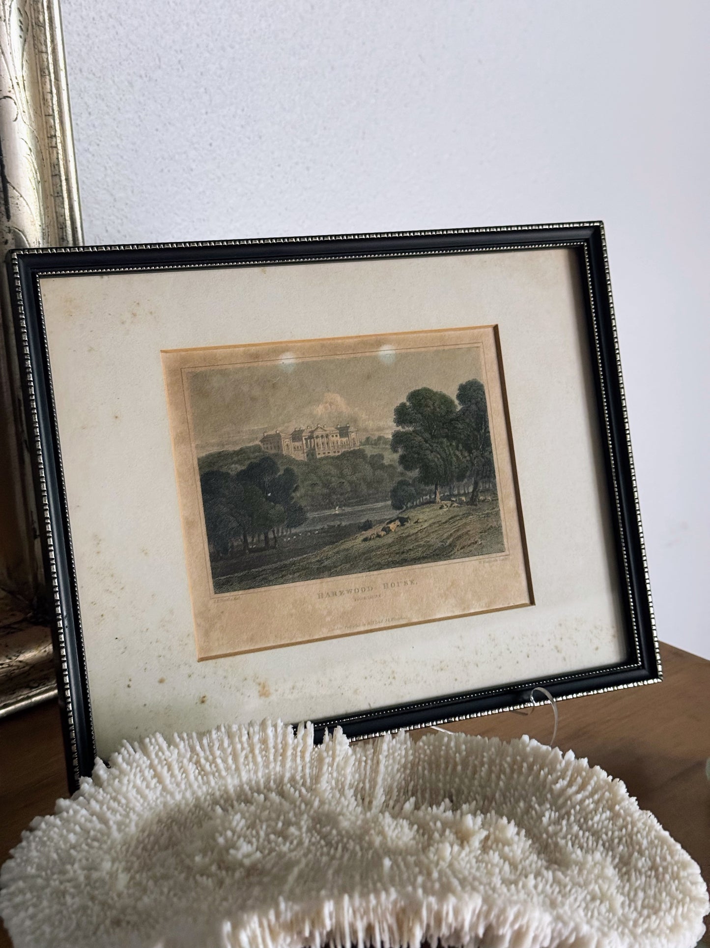 Framed English Print: Harewood House
