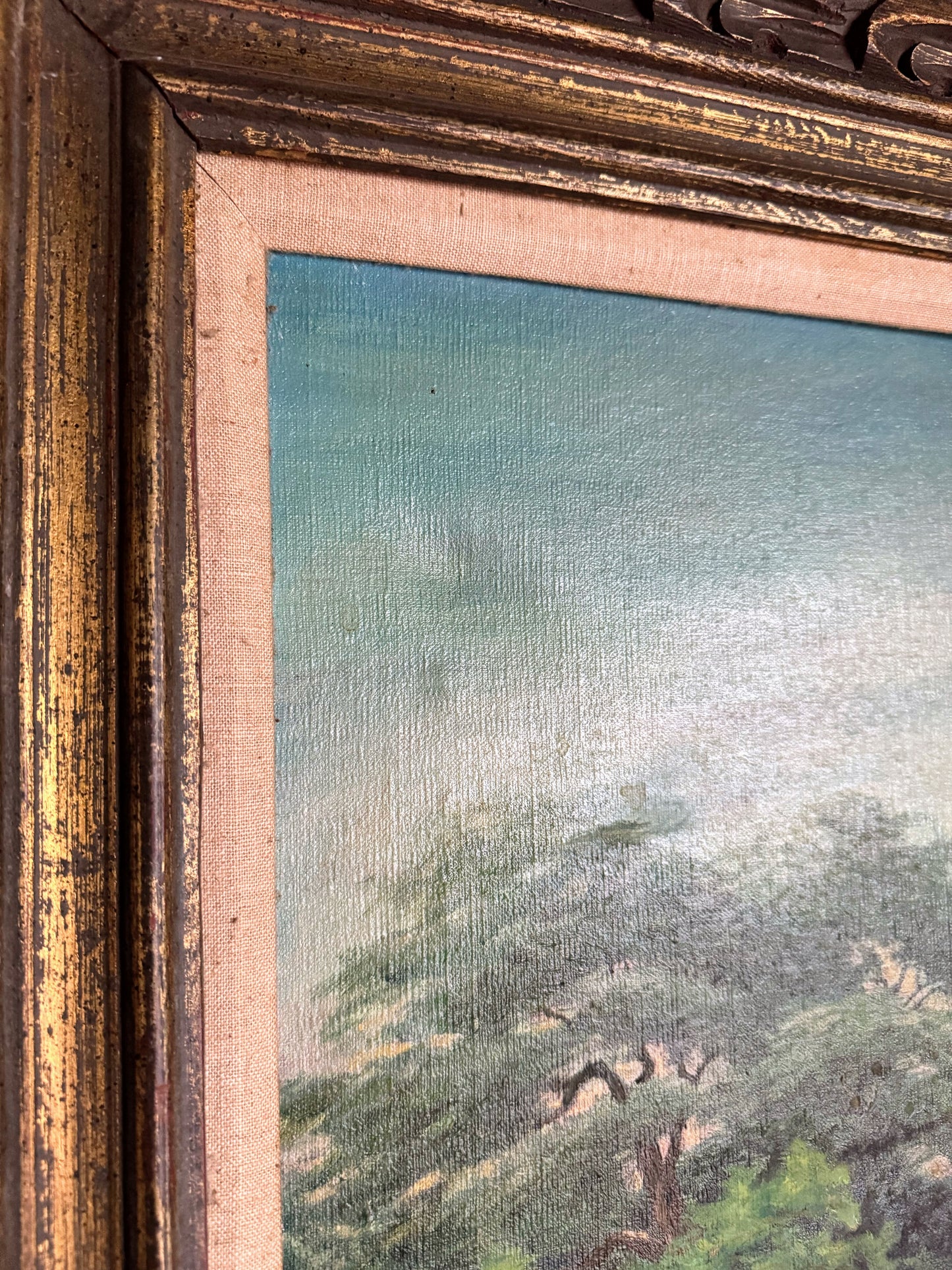 Signed Painting of Texas Bluebonnets