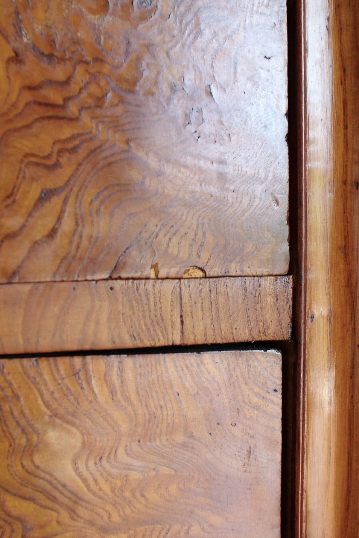 Antique Burled Italian Chest