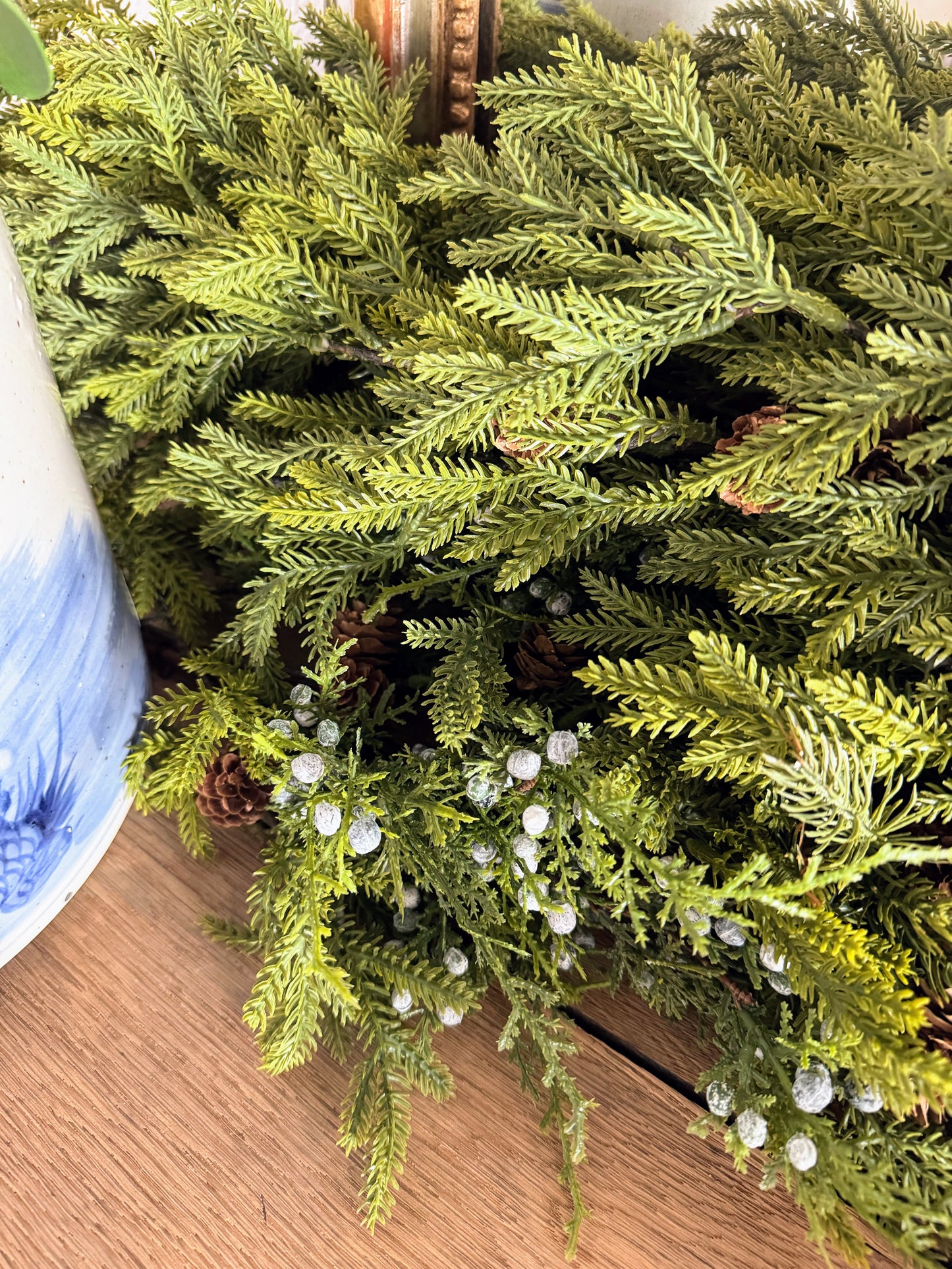 Custom Handmade Pine & Juniper Berry Garland