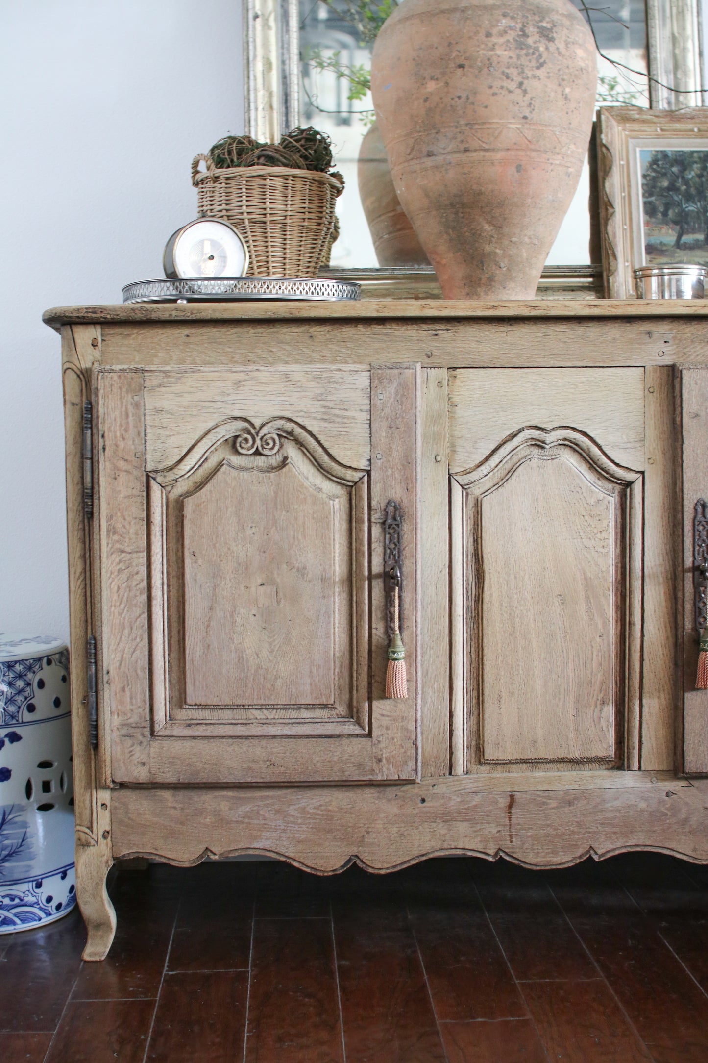 Antique Bleached Belgian Server