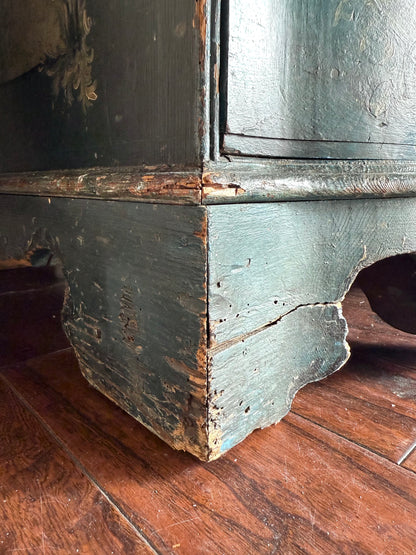 Antique Painted Austrian Alpine Commode