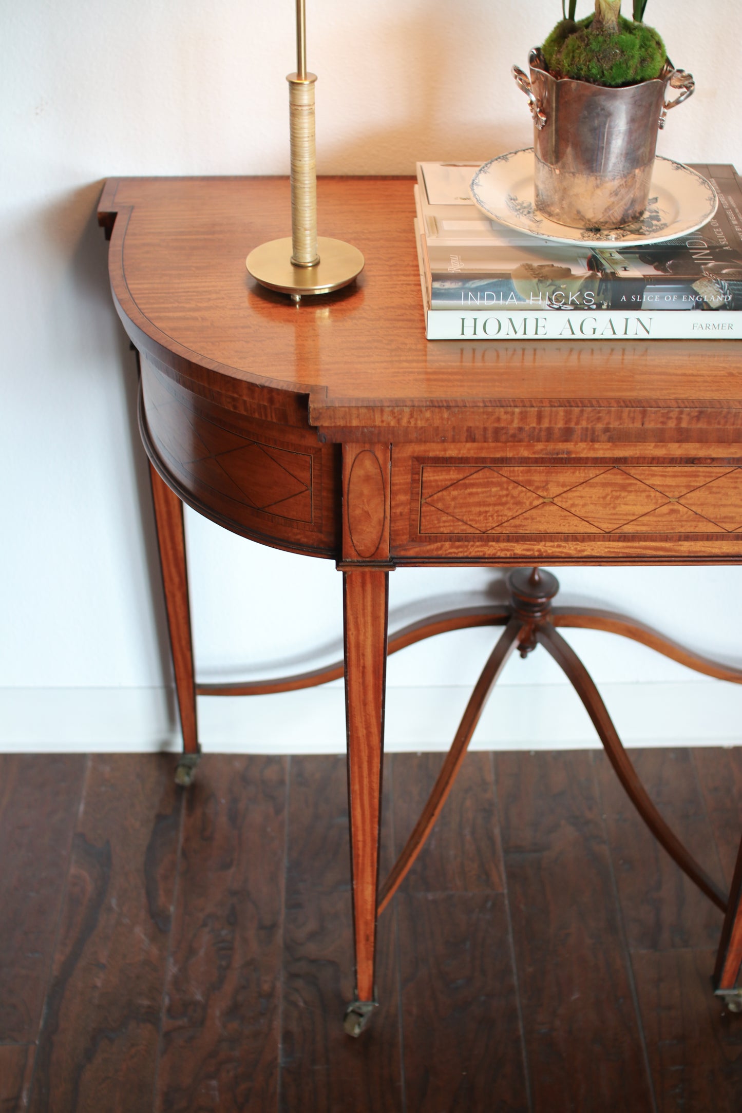 Antique English Flip Top Card Table