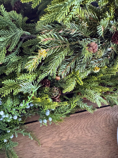 Custom Handmade Pine & Juniper Berry Garland