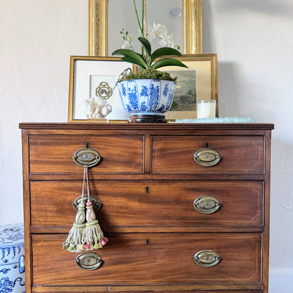 Antique English Victorian Chest of Drawers