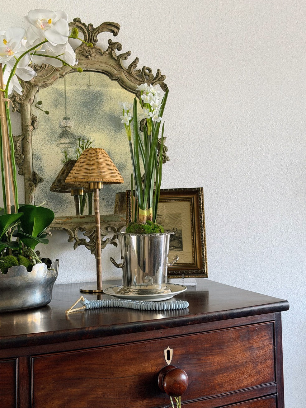 English Silver Wine Cooler