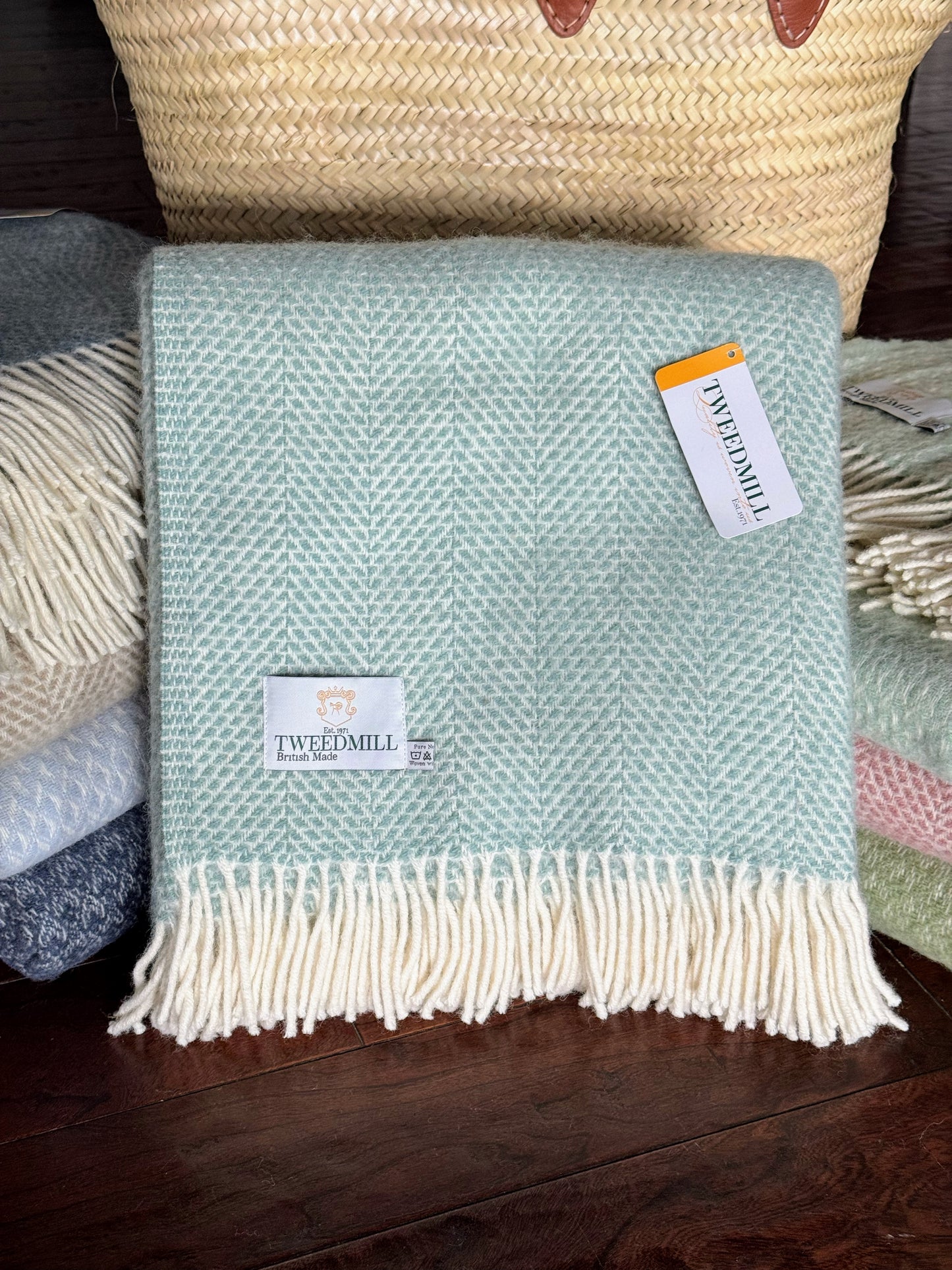 English Wool Throw