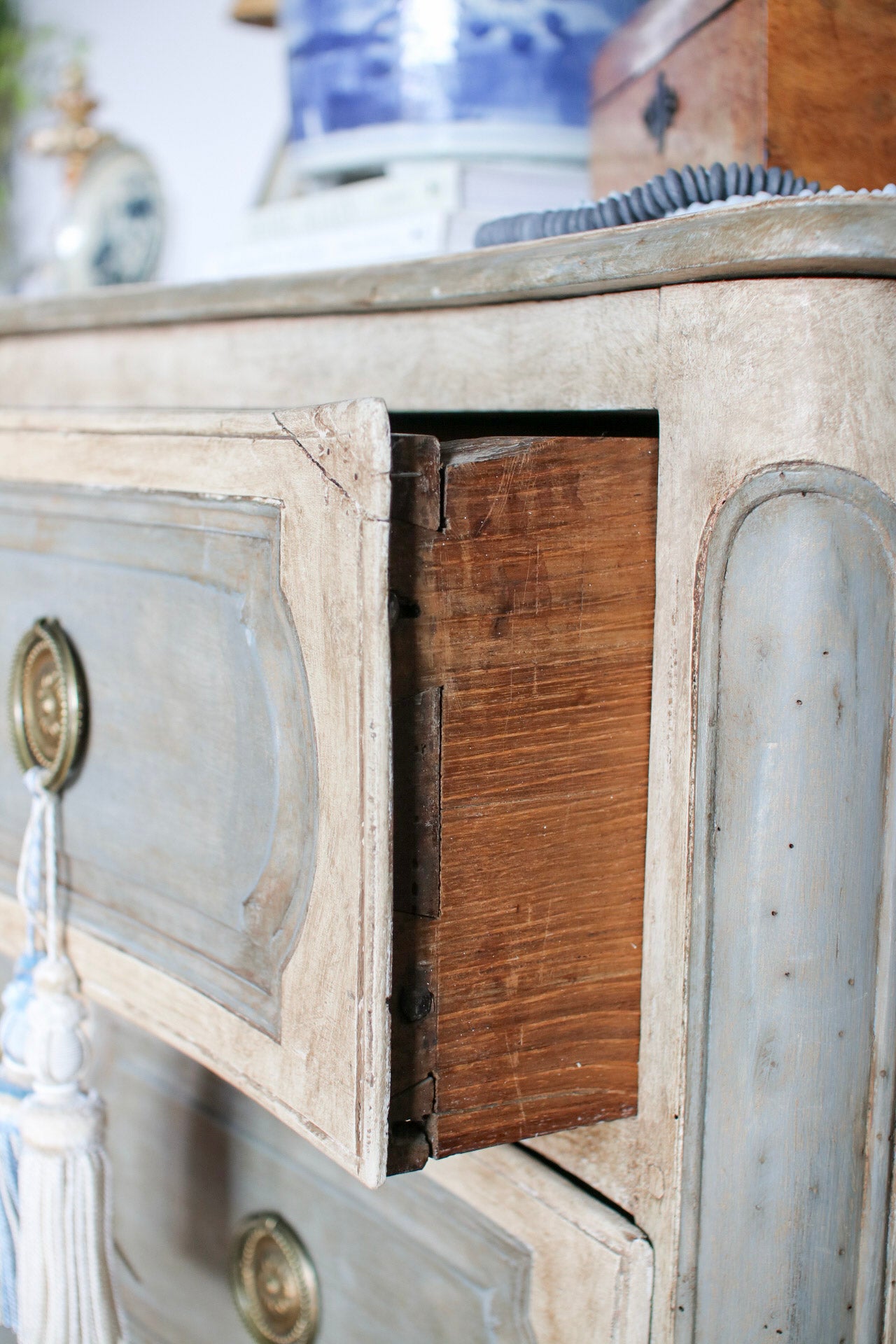 French Painted Regence Commode