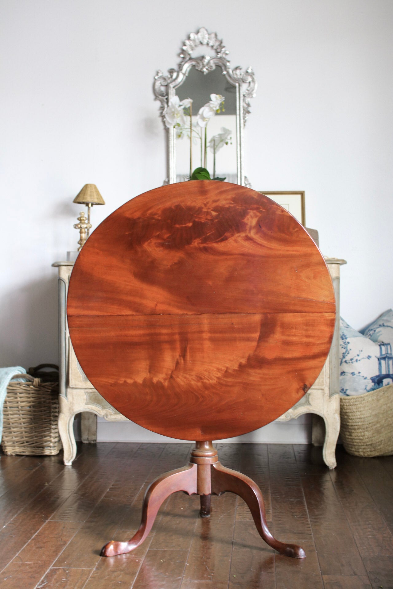 English Georgian Tilt Top Table