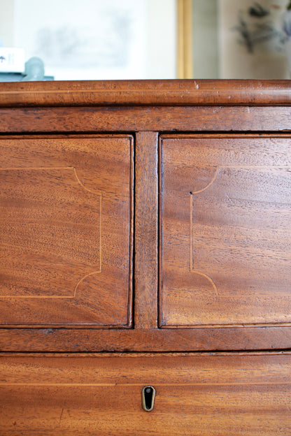 Georgian Chest with String Inlay