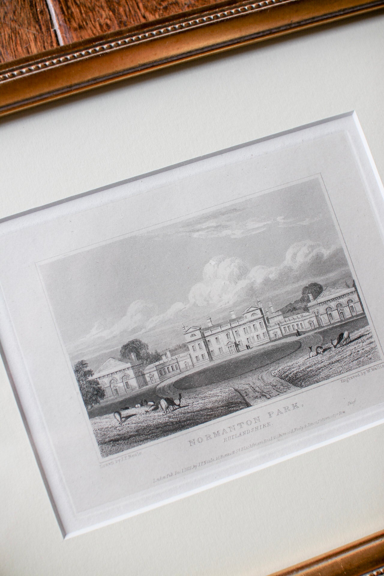 Framed English Print: Normanton Park