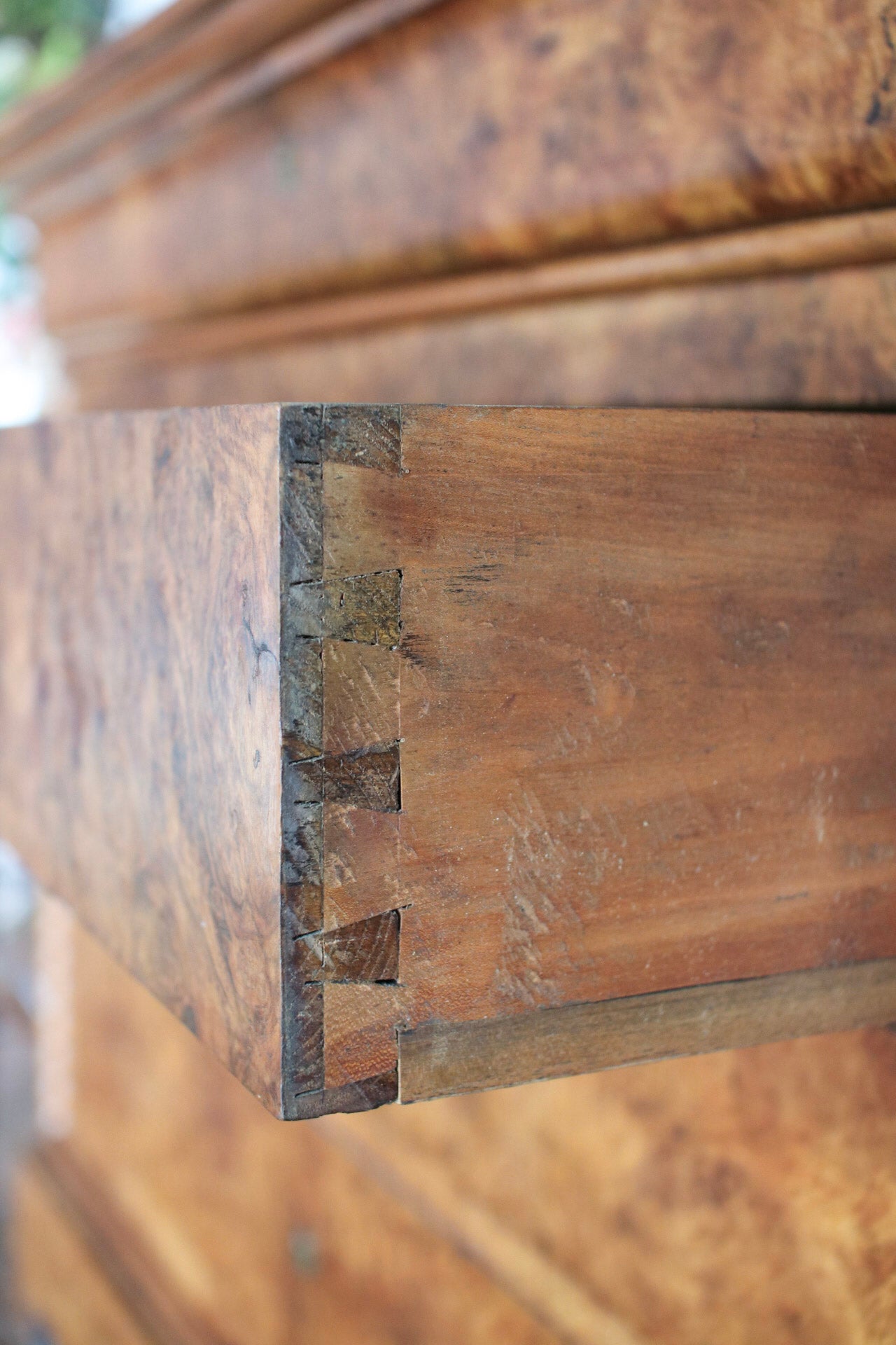 French Louis Phillipe Commode with Bobbin Detailing