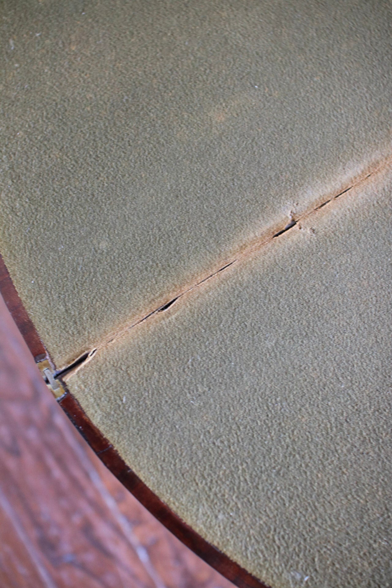 Georgian Demilune Card Table