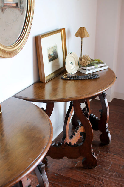 Pair of Italian Fratino Tables