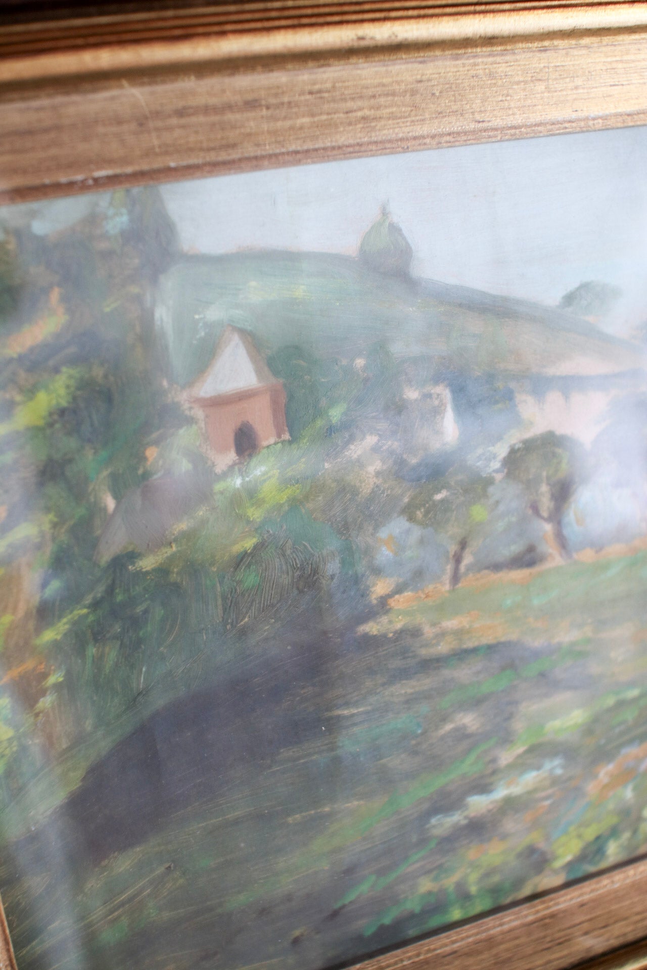 Italian Olive Grove Painting