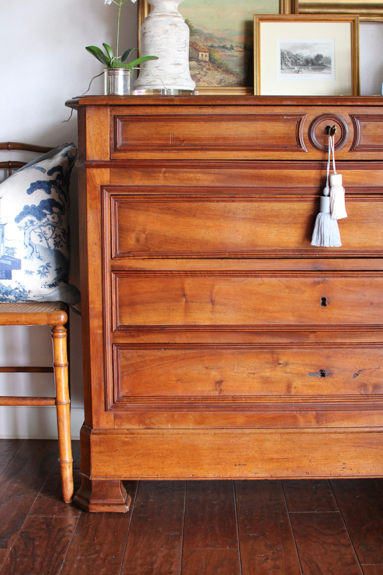 French Louis Philippe Walnut Commode
