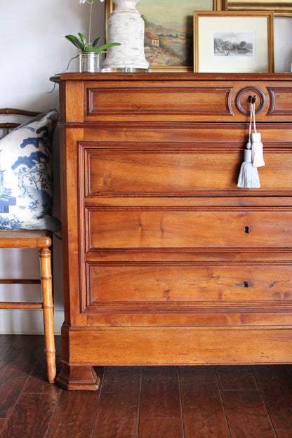 French Louis Philippe Walnut Commode