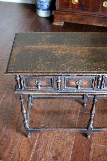 English Jacobean Style Console Table
