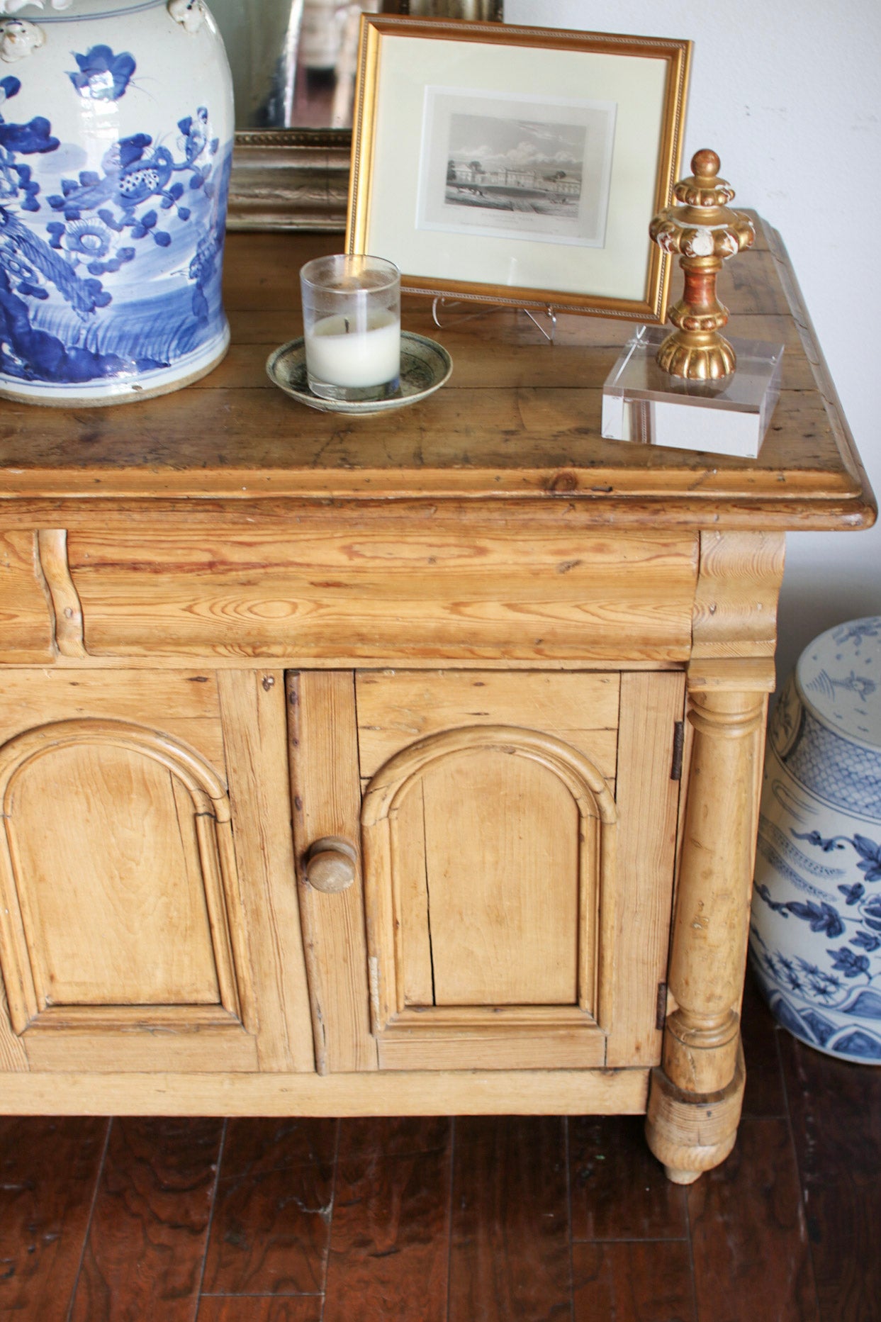 English Pine Sideboard