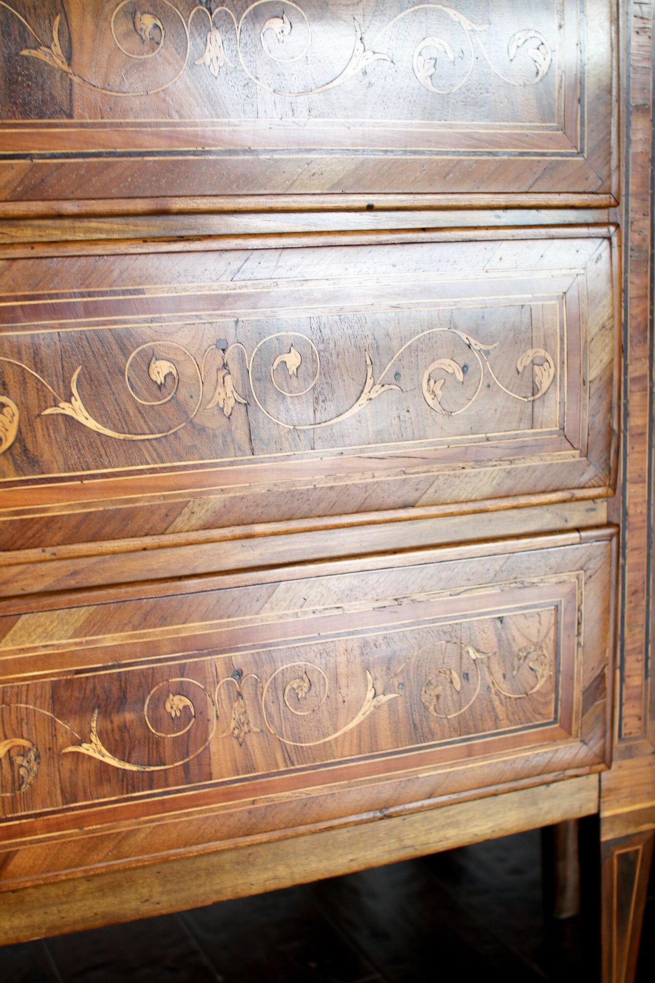 Italian Commode with Inlay
