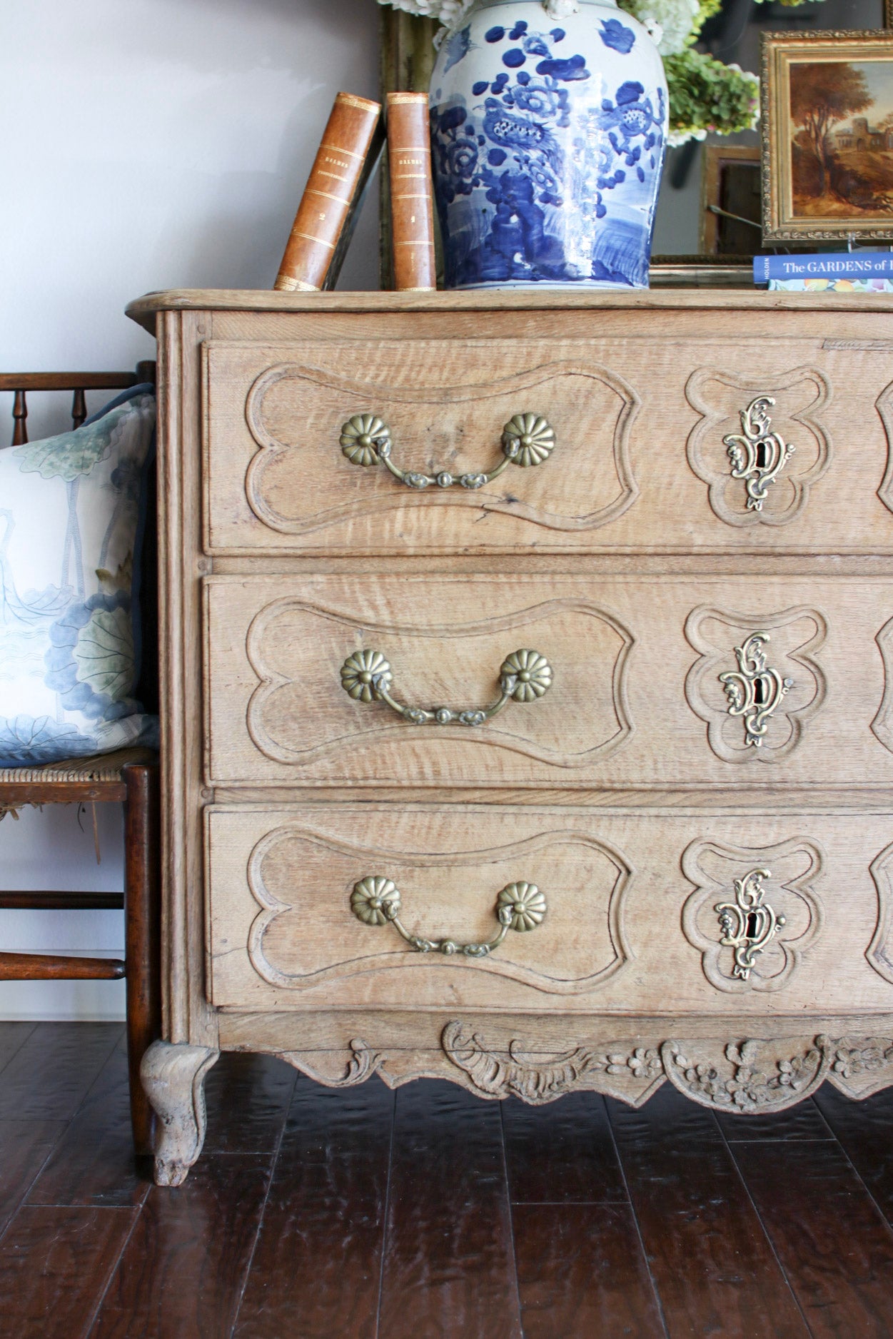 Bleached Belgian Commode
